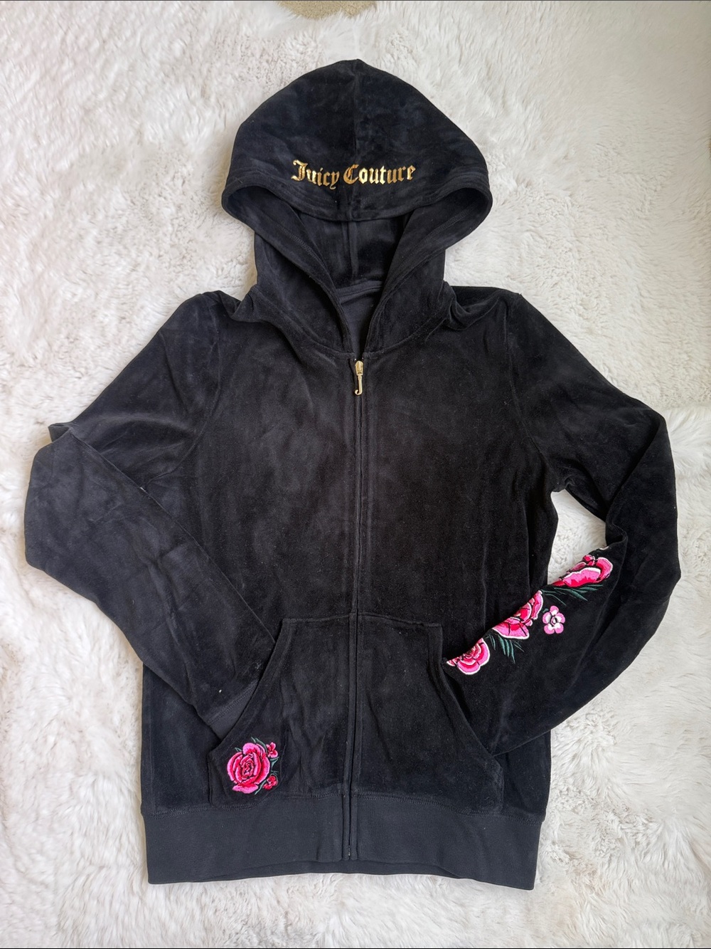 Juicy Couture Velour Zip Hoodie